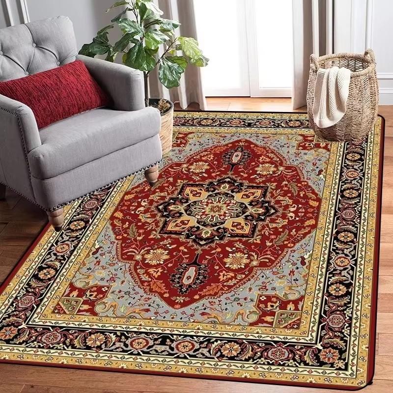 Большой размер Большой ковер Традиционный Восточный Винтажный Ковер-килим Скандинавские Напольные коврики Европейский Придверный коврик Старый Печатный ковер Современный ИНС