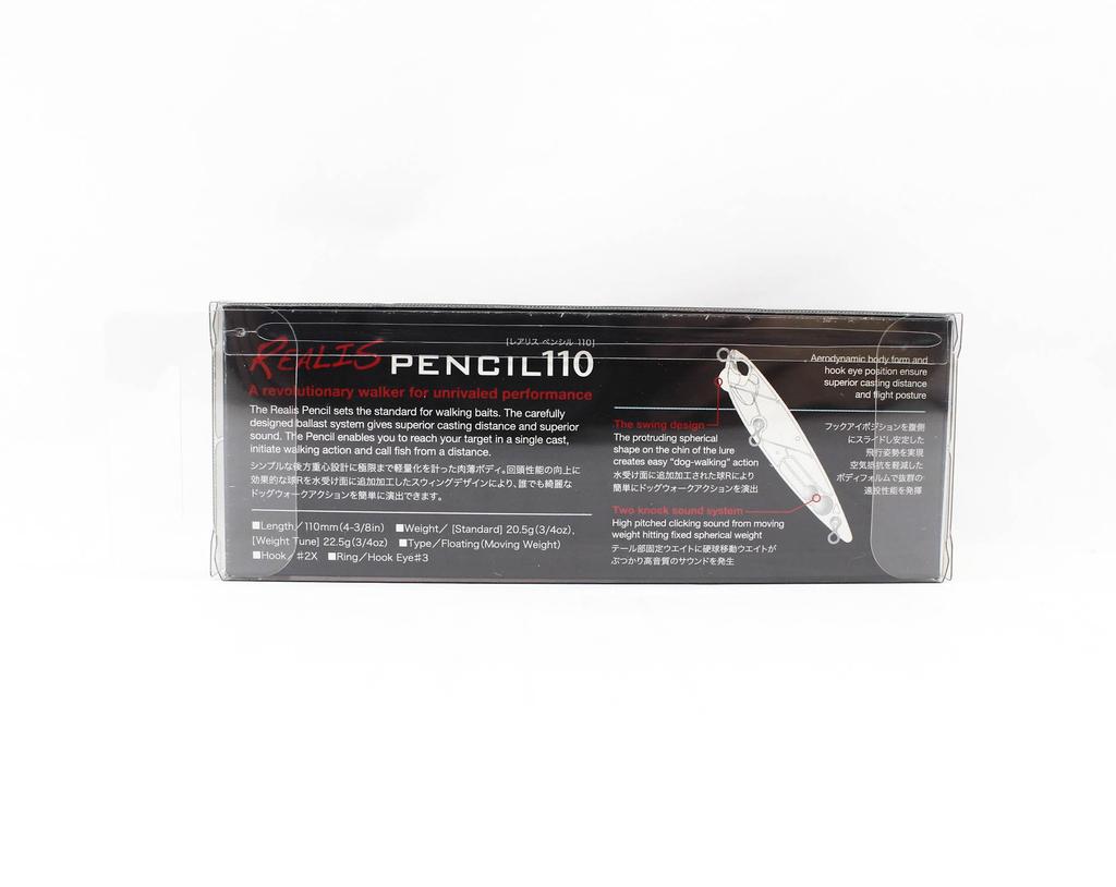 DUO Плавающая приманка Realis Pencil 110 SW Topwater CPH0186 (4118)