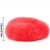 Fashion Luxury 2 Fluffy Pieces Child Girl Fluffy Furry Scrunchies Hair Scrunchies Bands Ring Ponytail Holder Hairwear Hair Decoration