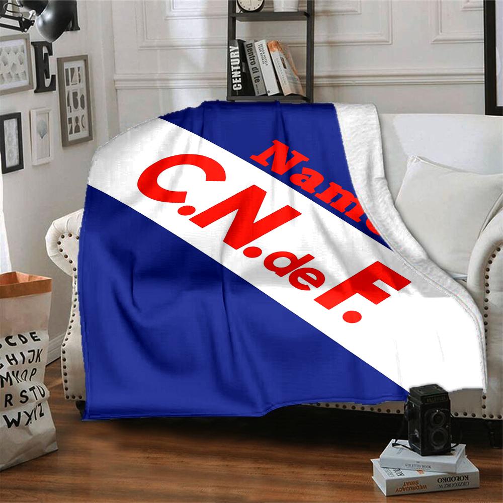 Custom Name Rangers Fc Crest Union Jack Party Blanket For Couch Bed Plush Cozy Fuzzy Blanket Super Soft Warm Blankets For Fall And Winter 0916223
