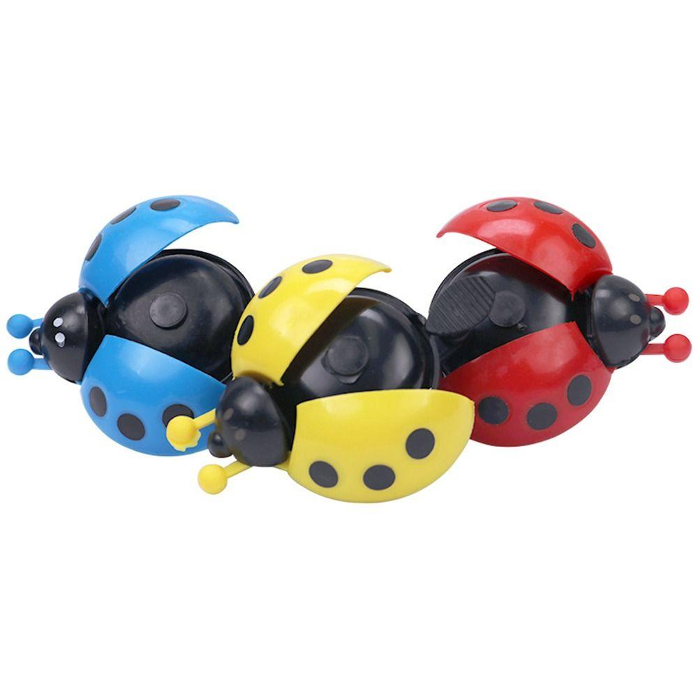 4 Colors Ladybug Bicycle Bell Cartoon Bike Warning Horn Novelty Bike Bell Boys