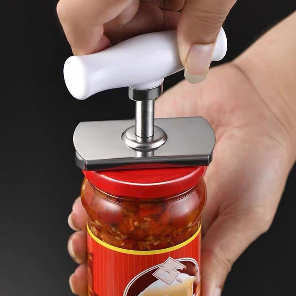 Adjustable Bottle Lid Opener Non-Slip Jar Opener Portable Manual Can Opener Outdoor