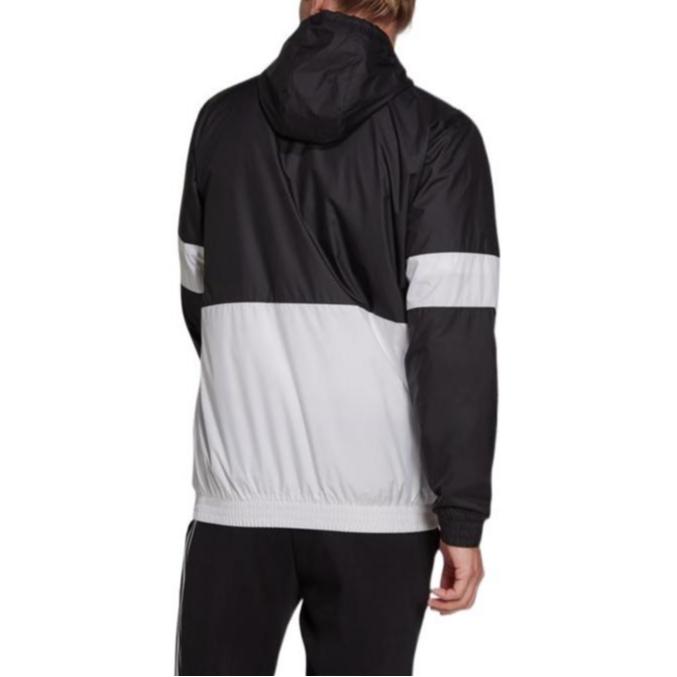 adidas Куртки Мужские Черно-белые С капюшоном Умеренные Другие HB8934