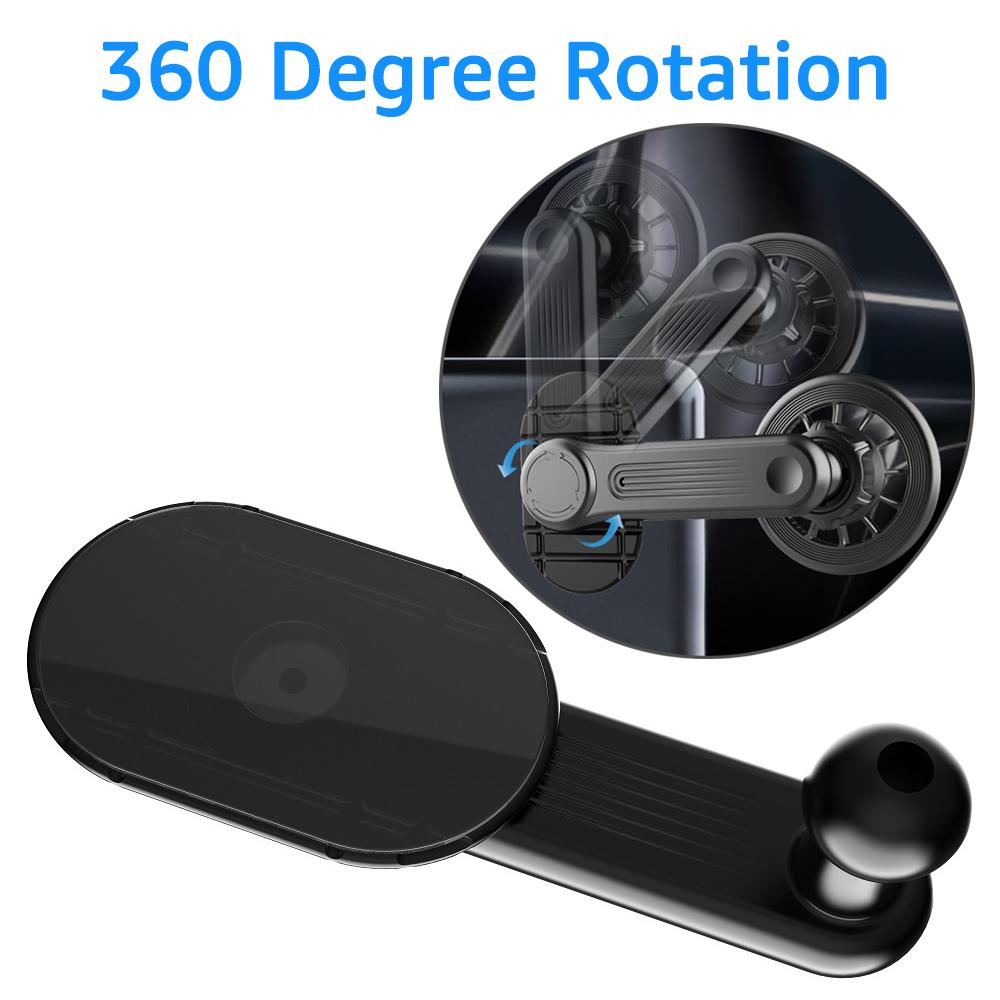Universal 17mm Ball Head Base for Car Phone Holder Stand Adhesive Car Mobile Phone Mount Accessories for Tesla Model 3 Model Y