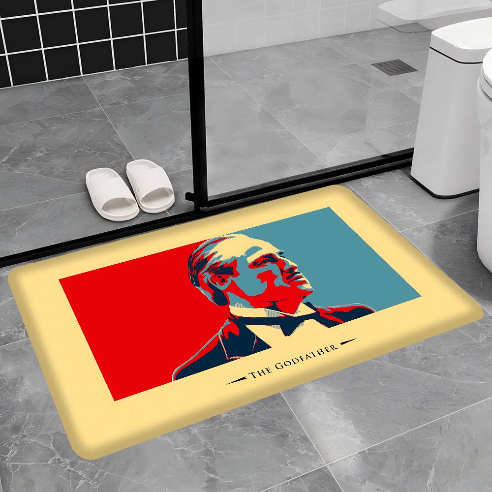 The Godfather Movie Bath Mat Nordic Style Home Doormat Bathroom-Toilet Mats Bedroom Welcome Doormat