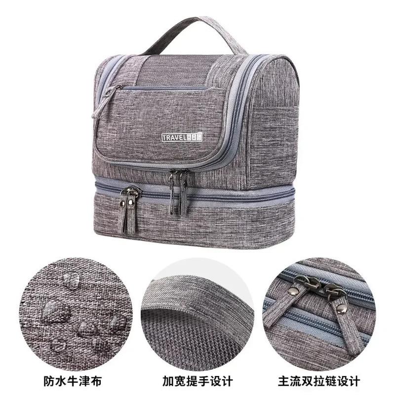 Новые мужские необходимые подвесные косметички Оксфордский дорожный органайзер косметички женские необходимые косметички сумка для мытья туалетных принадлежностей