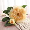Искусственные растения, реалистичные многоразовые легкие практичные свадебные букеты с пионами, центральные композиции, декор для гостиной