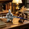 Artistic Desktop Decoration Terracotta Warrior Desk Decor, 3D Printed Soldier Pen Stand for Knight Holder Office, Creative Ancient Pencil Holder, Home