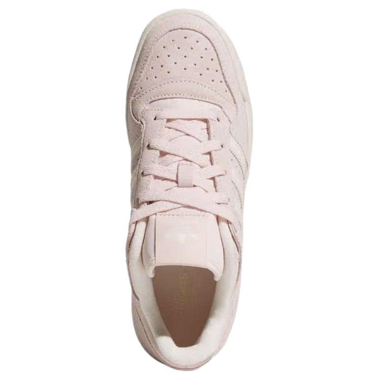 adidas Originals Forum Low CL Мягкие Удобные Дышащие Низкие Кеды для Скейтбординга Женские Кроссовки Розовые JH7941
