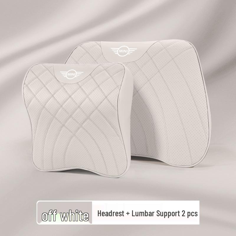 MINI Cooper Headrest & Lumbar Support Cushion for F56/F55