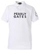 PEARLY GATES Short Sleeve Polo Shirt Is PG Golf 6 Men's [PG Series] (Stretch, Moisture-wicking) / / 053-5260831 030_White [LL]