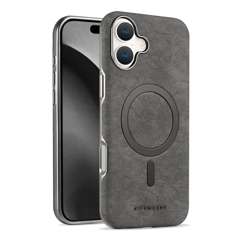 Подходит для чехлов Apple 16, замшевый iPhone15promax, магнитный, 14 полная защита, 13 противоударный, матовое гальваническое покрытие