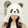 Warm Thick Cute Panda Ear Protection Hat For Adults And Children Outdoor