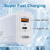 111W Charger GaN Fast Charging 1-Port Type-C USB Wall Adapter Phone Charger Compatible For iPhone Samsung Xiaomi With US/EU Plug