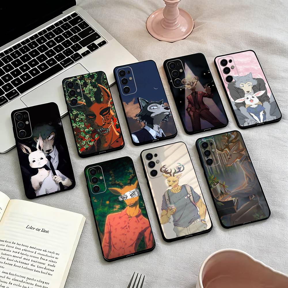 BEASTARS-s финальный Чехол для телефона Черный Силиконовый Мягкий Для Samsung S25,S24,S21,S22,S23,S30,Ultra,S20,Plus,Fe,Lite