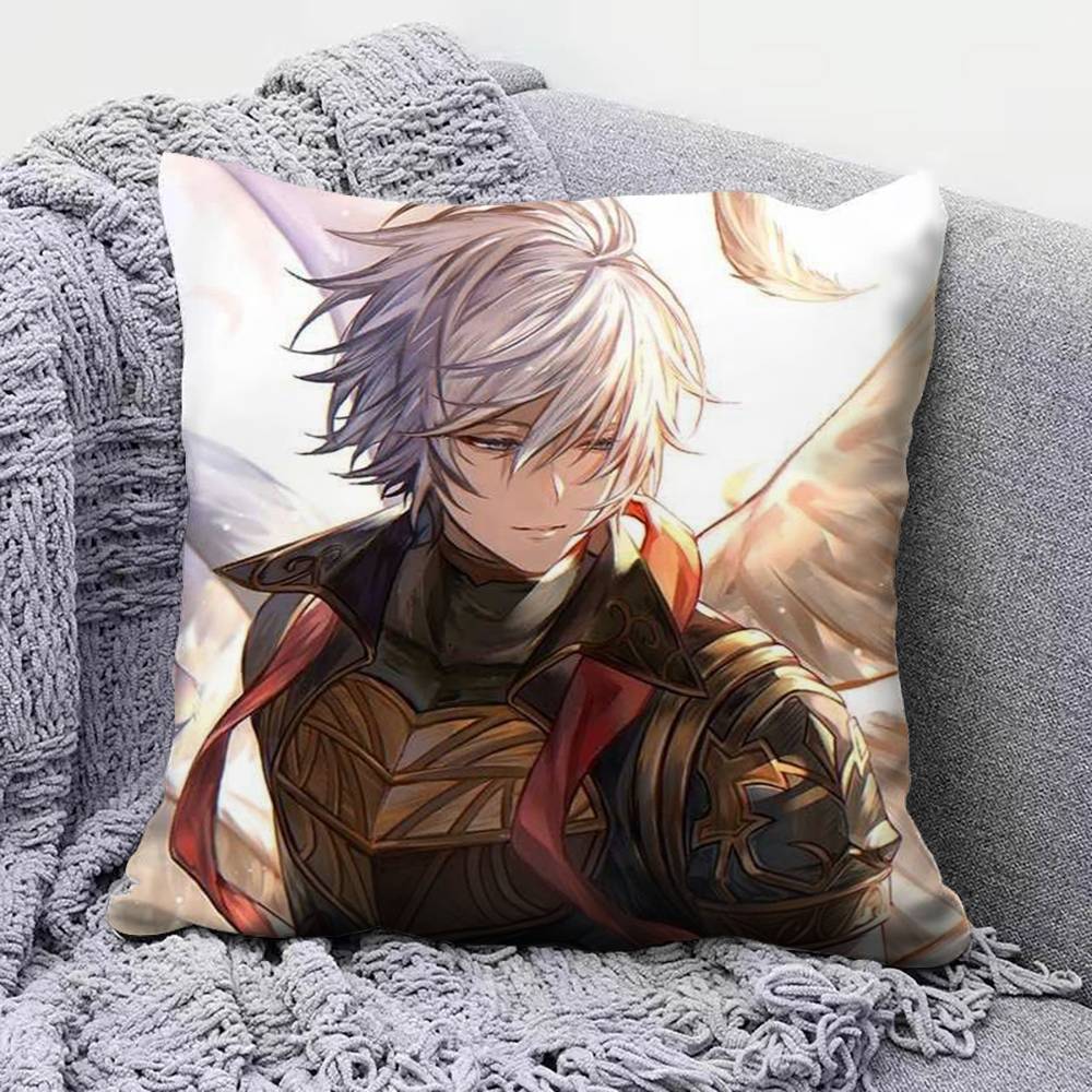 Игровые Аниме Подушки Granblue Fantasy Чехлы для Подушек Домашний Диван Декоративные Наволочки на Заказ