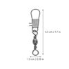 6pcs Metal Hook For Kite Bearing Heavy Duty Kite Spool Hook Replacement Flying Kite Reel Hook Accessory Small Hook For Kite Reel Parts