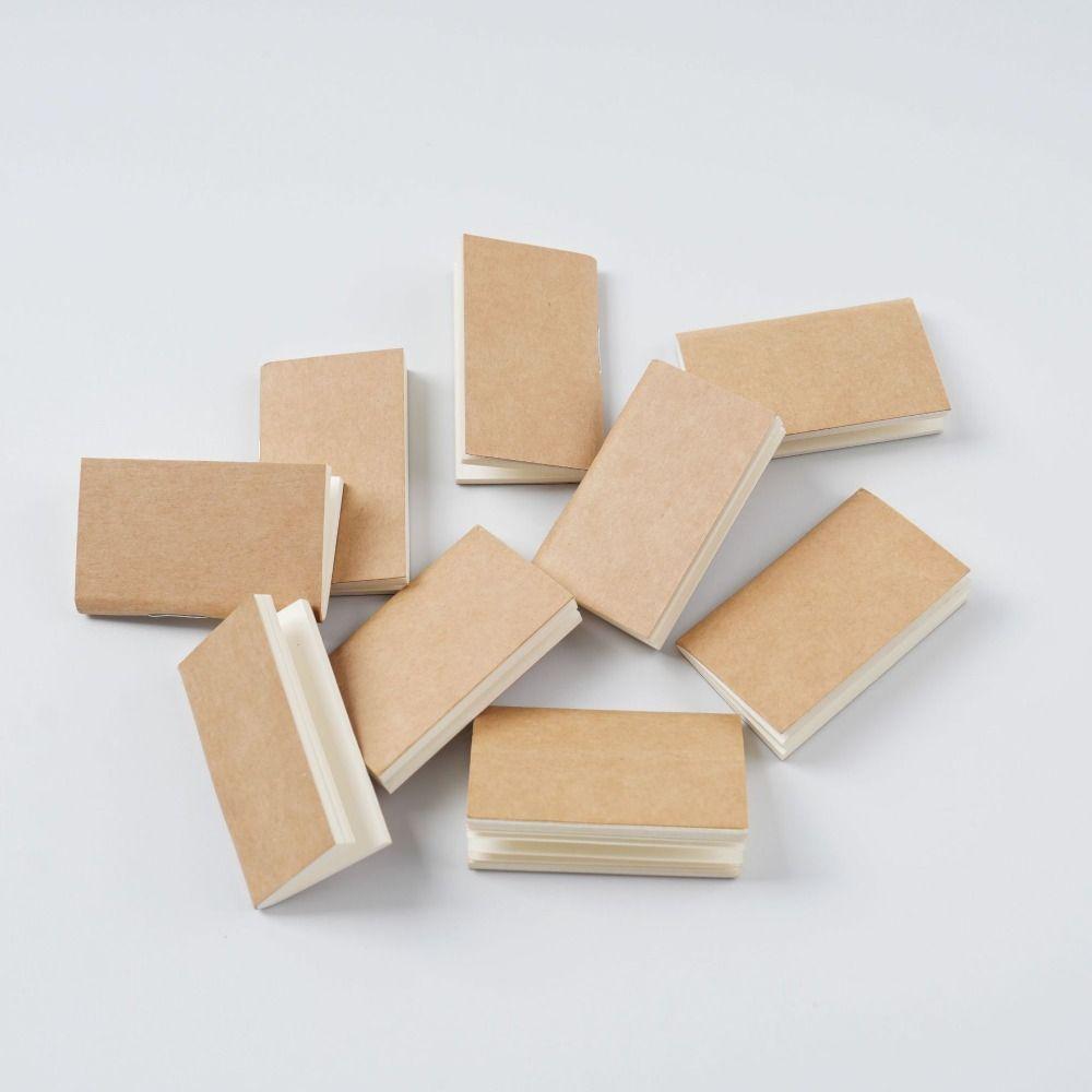 Мини-карманный блокнот в обложке из коровьей кожи, ретро-планировщик для путешествий, крошечный кожаный блокнот на Рождество