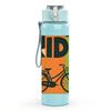 1PC Ride Graffiti Bicycle Letter 750ml Color Plastic Sports Water Bottle Leakproof Flip Straw Lid Suitable for Sports Office Home Use