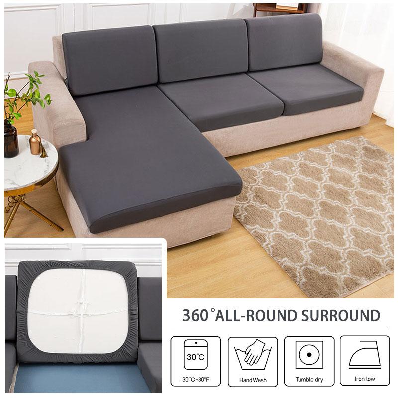 100% Waterproof Sofa Cushion Cover Elastic Protector Sofa Covers Pets Kids For Home Cheap Sofas Slipcover Case With Random
