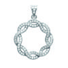 [L6682] - Silver Pendant 'Sissi' Silver White (rhodium-plated) - 20 Mm