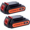Литий-ионный аккумулятор Biswaye 4.0Ah 20V LBXR20, совместимый с аккумуляторами Black and Decker 20V Max LBXR2520 LBXR2020 LB2X3020 LBX20 LB2X4020 и инструментами LST522 LHT2220
