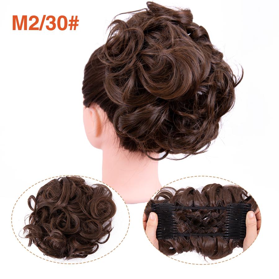 Грязная расческа на заколке для волос в виде пучка, 1 шт., взлохмаченная прическа, наращивание волос, пучок, вьющиеся шиньоны, резинки для волос для женщин и девочек