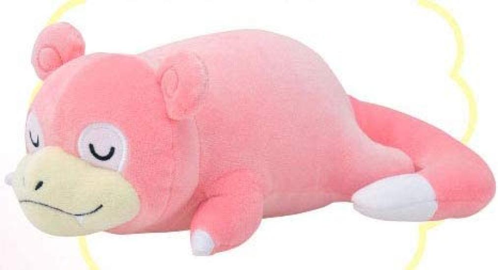Ensky Pokemon Fluffy 100 X 150 X Polyester Pillow, Slowpoke, Approx. 270mm,