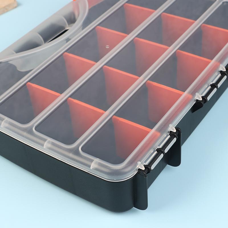 Ящик для инструментов Органайзеры и хранение Пластиковый контейнер Отсек Регулируемый съемный ящик для инструментов Крепеж Винт