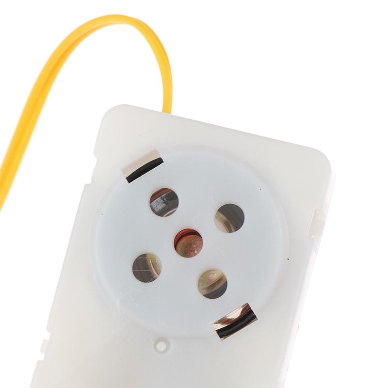 Звуковая коробочка для мягкой игрушки Записываемый звуковой модуль Плюшевая игрушка Устройство записи голосовых сообщений Записывающее устройство