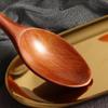 Long Handle Ellipse Mixing Tableware Soup Spoons Cooking Supplies Wooden Spoons Kitchen Utensil