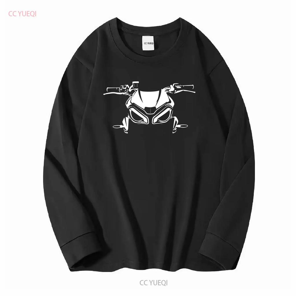 For Street triple RS fans 765 T Shirt Motorcycle vintage Washed Top For Everyday Wear Breathable Stylish Stretched Unisex