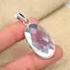 Rainbow Mystic Topaz Gemstone Handmade Sterling 925 Silver Jewelry Pendant