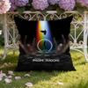 I-Imagine D-Dragons Наволочка для подушки Домашняя и автомобильная Двухцелевая наволочка: Двусторонняя конструкция для максимального комфорта
