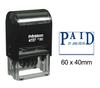 Printtoo Dater Stamp Self Inking With Paid Text Date Rubber Stamp Office
