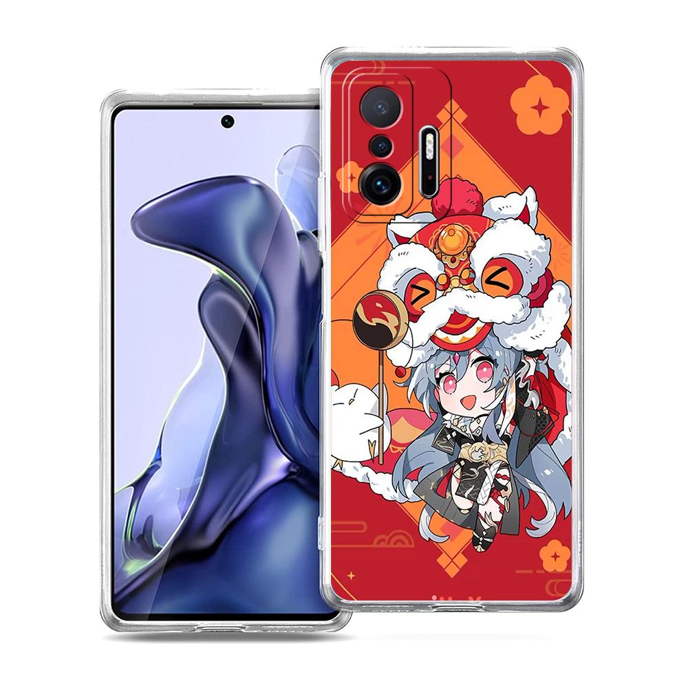 Милый Чехол для Телефона Honkai Impact 3rd Для Xiaomi 14 13 12 Lite Mi 11 11X 13T 12T Для Poco X5 X4 X3 NFC F5 F4 M4 Pro 5G