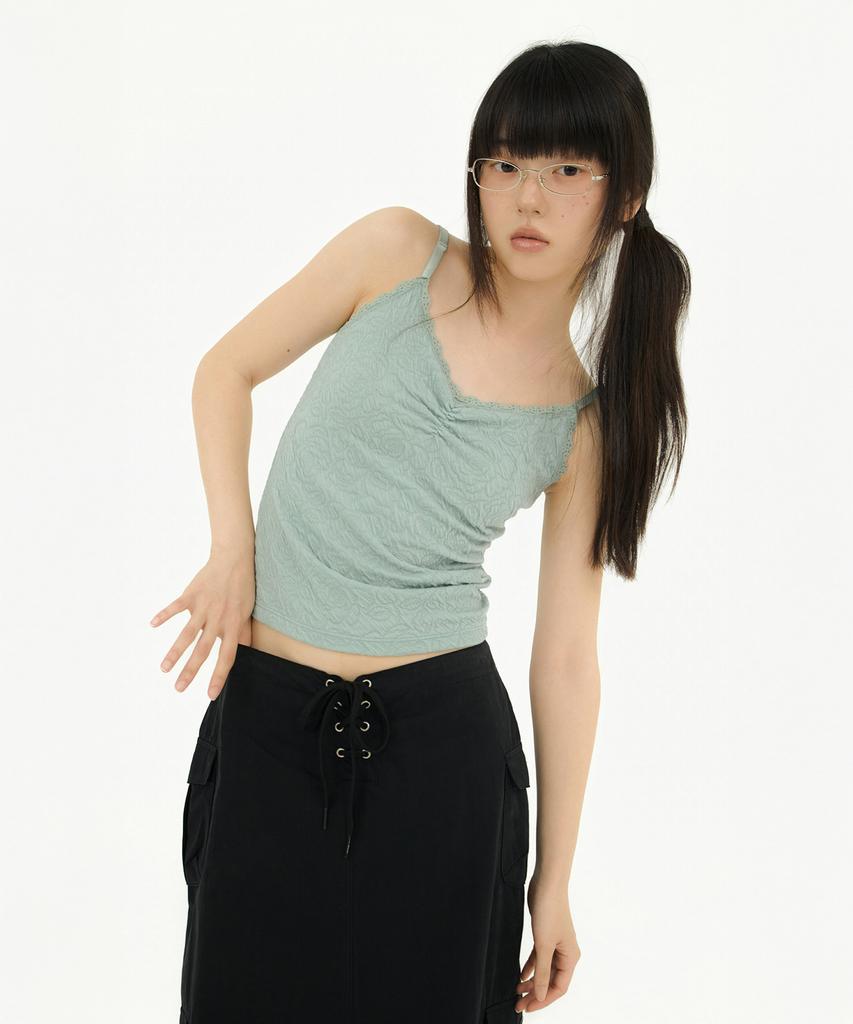 Mileko Corset Long Cargo Low Sk Black