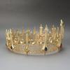Retro Palace King Prince Princess Big Crown Male Crown Performance Performance Banquet Accessories Hair Accessories Headdress