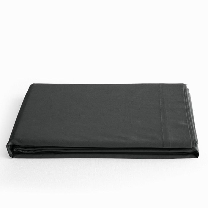 Parure de draps 4 pièces "Premium" pour lit 140 x 190 cm Truffe