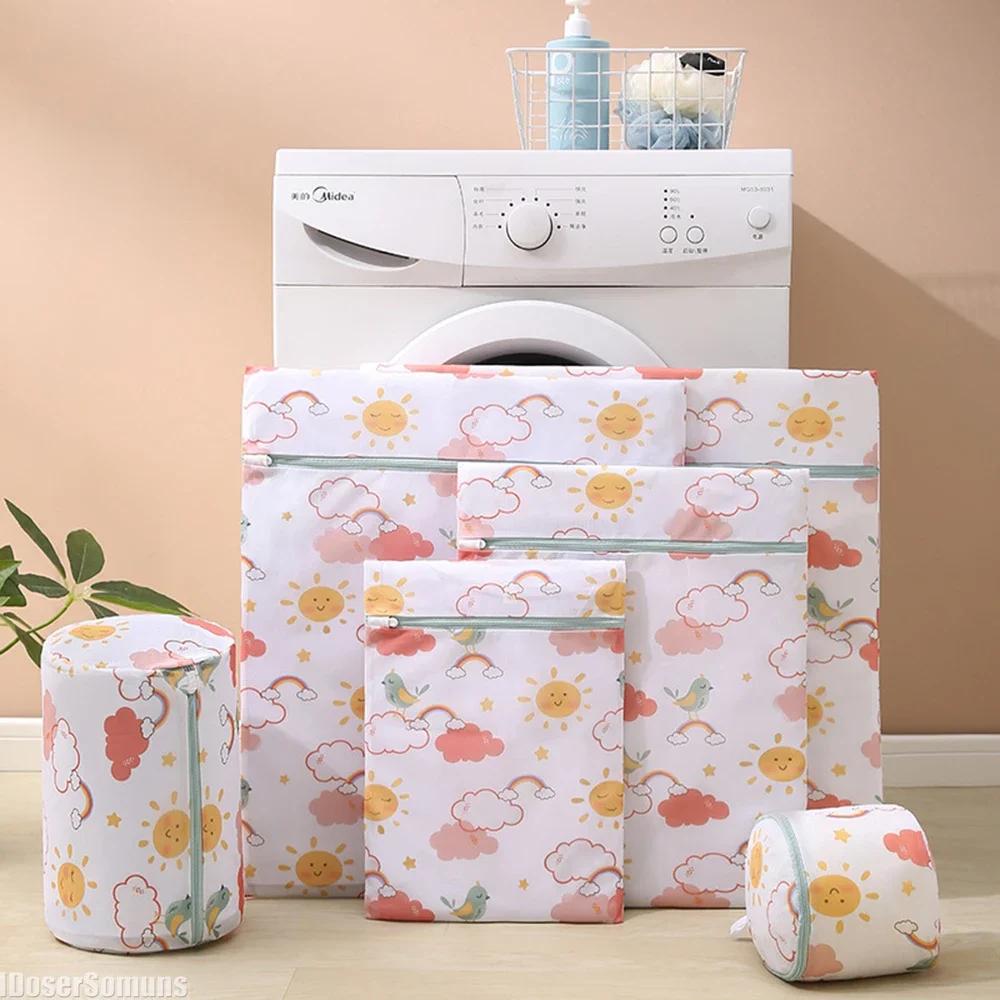 Новый 6 шт. мешок для белья грязное нижнее белье бюстгальтер машина складной сетчатый мешок уход за одеждой защита стиральная сетка фильтр сетчатый мешок для белья