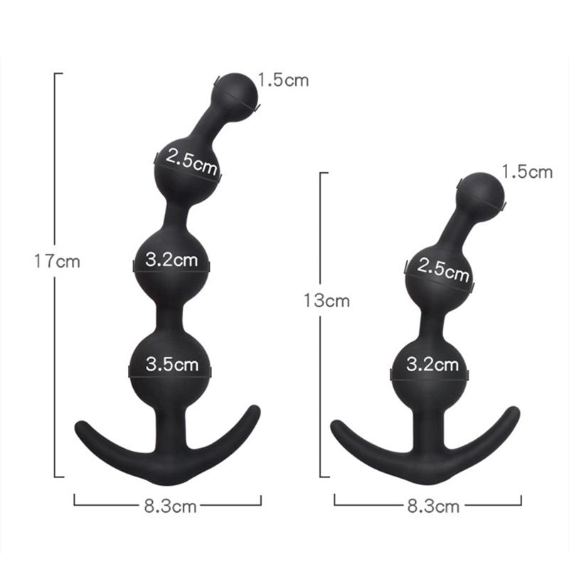 18+ взрослых силиконовая анальная пробка шарик анус секс-игрушки большие яйца стимулирующая точка G анальная пробка для женщин массажер эротическая секс-игрушка для пар