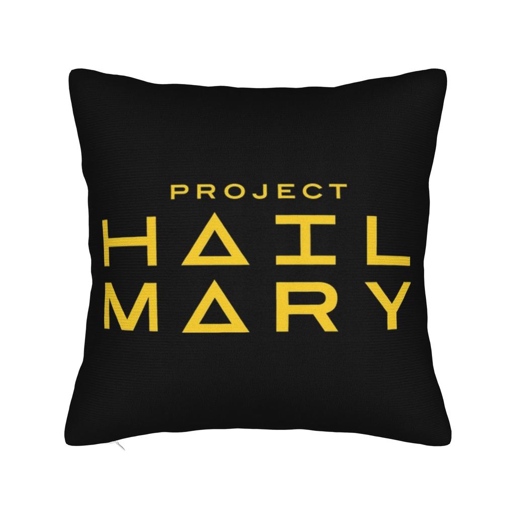 Decorative Pillow Cover Project Hail Mary Movie Stuff Sofa Throw Pillow Case Cover Zippered Multi-Size