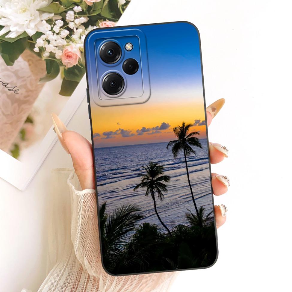 Чехол для Xiaomi Poco X5 Pro 5G Чехол Модный Мультяшный Милый Смешной Расписной Силиконовый Чехол для Телефона 22101320G 22101320I