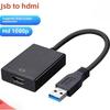 USB 3.0 To HDMI Converter Adapter 1080p HD Video Audio Cable for Laptop Projector HDTV Plug and Play