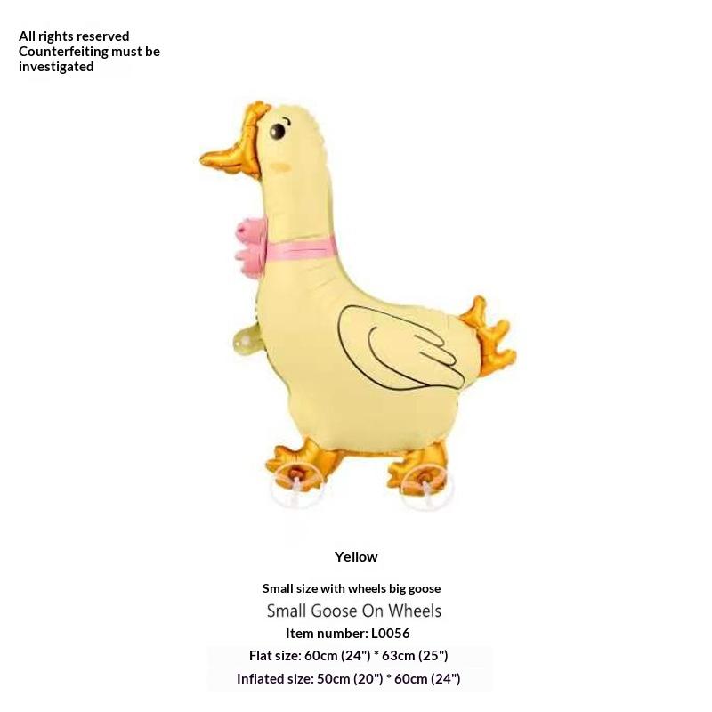 4D светящиеся фольгированные воздушные шары в виде слона на подставке с колесом для детского дня рождения, вечеринки в честь рождения ребенка.