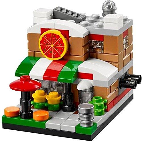LEGO Эксклюзивный набор Bricktober 2014 года из четырех штук: Театральная пиццерия Пожарная станция Городская ратуша - (40180), (40181), (40182),