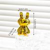 Cartoon Rabbit Bear Car Interior Decoration Center Console Decor Personality Room Table Desk Home Office Miniature Figurines
