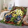 Glass Legend Flannel Blanket Super Soft Warm Cozy Blanket For Sofa Bed Office Travel Allseason Home Decor Gift