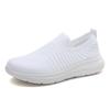 Spring and Autumn new breathable fly-woven flat-soled single shoes travel shoes fly-woven one pedal