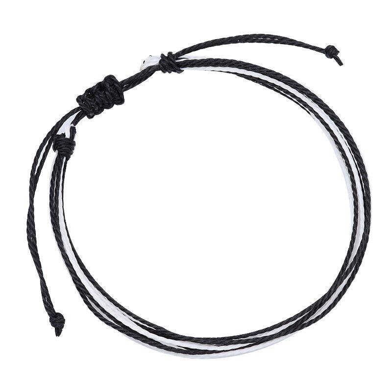 16 цветов, богемный, ручной работы, многослойный, цветной, счастливый, хлопковый, веревочный, водонепроницаемый, женский, солнечный, пляжный, серфинг, ювелирные изделия